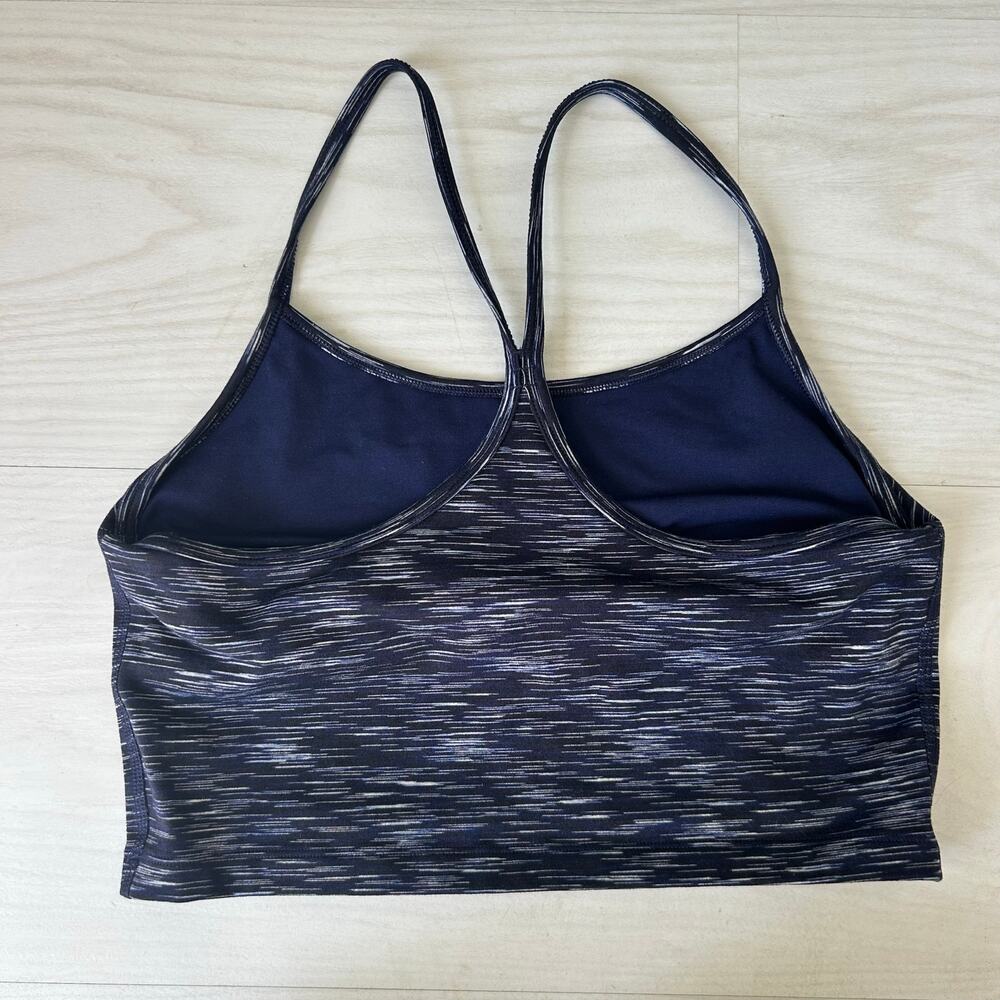 Offline by Aerie Space Dye Navy Tank Sports Bra Size Medium - Picture 4 of 6